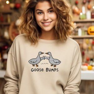 Unisex Custom Embroidered Animal Humor FIST BUMPS Sweatshirt, Various Colors NWT